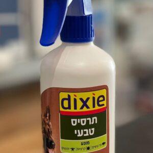 תרסיס טבעי למניעת טפילים לכלבים דיקסי Dixie 500 ml