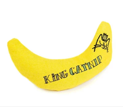 קינג קטניפ בננה KING CATNIP צעצוע לחתול Banana